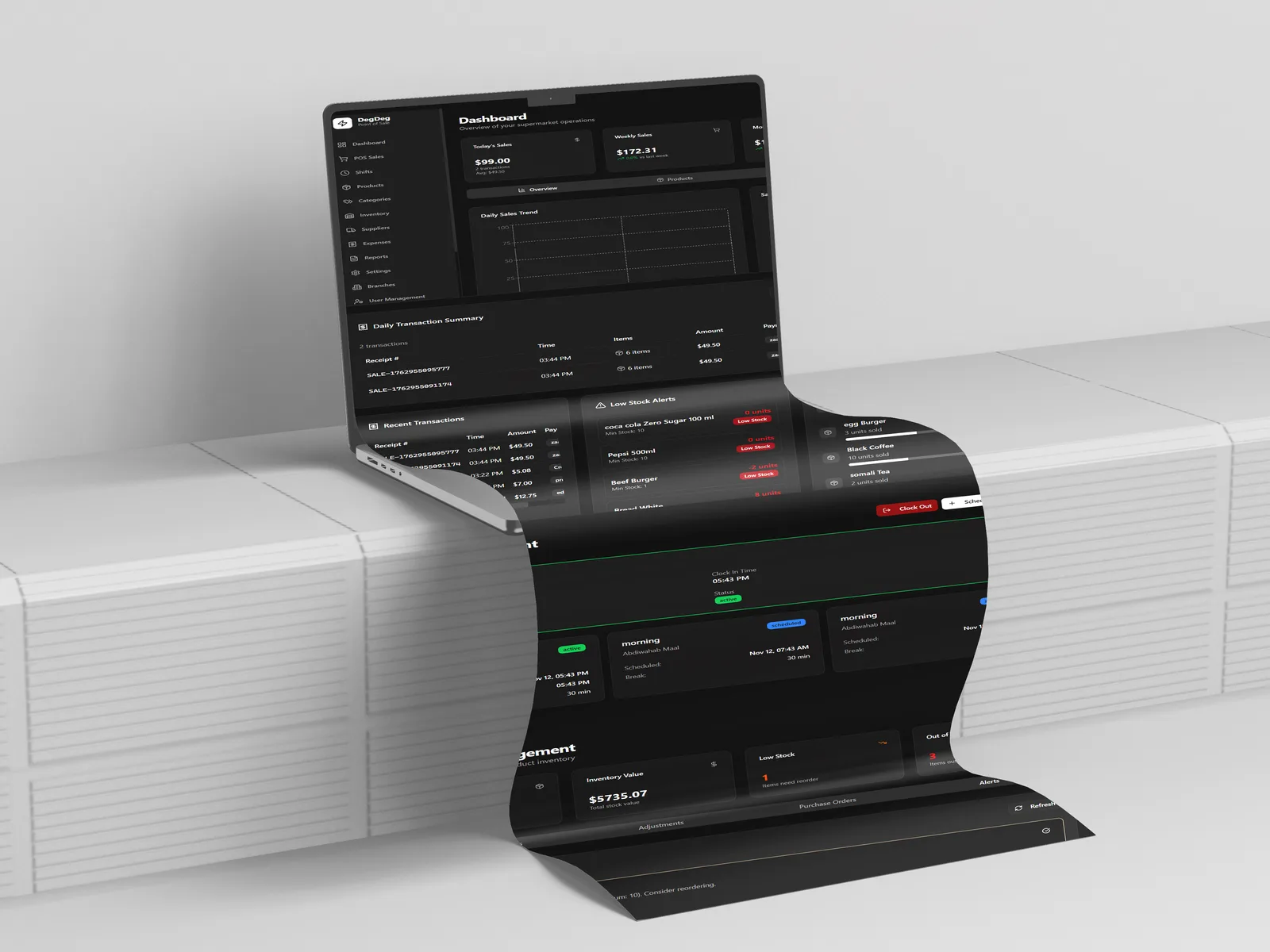 DegDeg POS retail point-of-sale